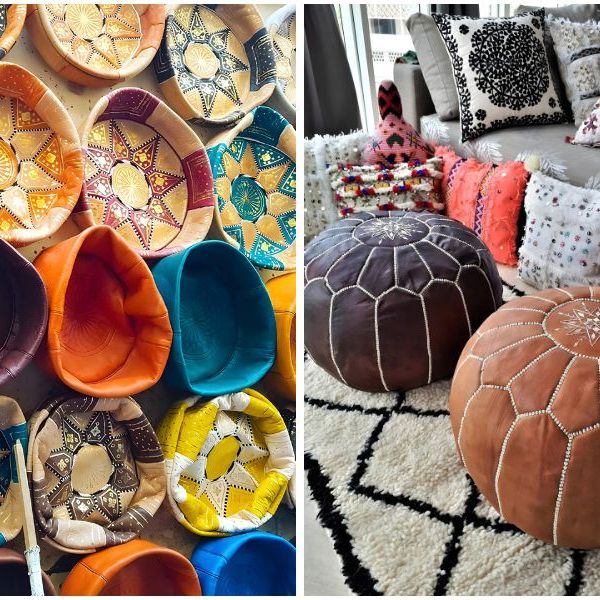 🏺 Moroccan Leather Pouf: The Ultimate Artisan Decor&nbsp;Guide